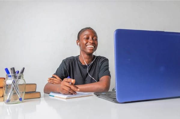 A student earning money